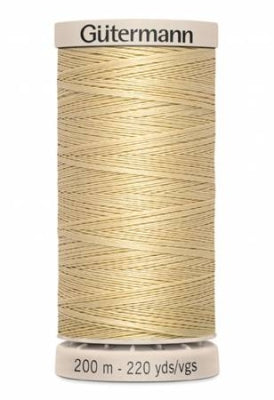 Cotton Hand Quilting Thread 100% Wax Finish Cotton - Ecru