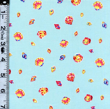 The Riviera Collection - Sea Shells Robin Egg