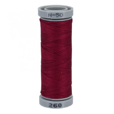 Presencia 50 wt. 3 Ply Cotton Sewing Thread - Very Dark Dusty Rose