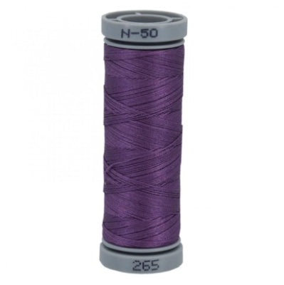 Presencia 50 wt. 3 Ply Cotton Sewing Thread - Medium Antique Grape