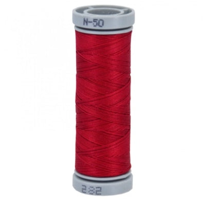 Presencia 50 wt. 3 Ply Cotton Sewing Thread - Dark Cranberry