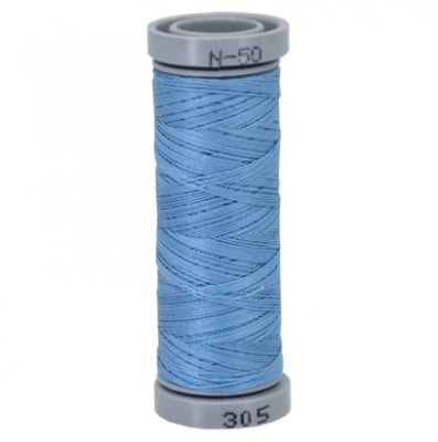 Presencia 50 wt. 3 Ply Cotton Sewing Thread - Medium Wedgewood