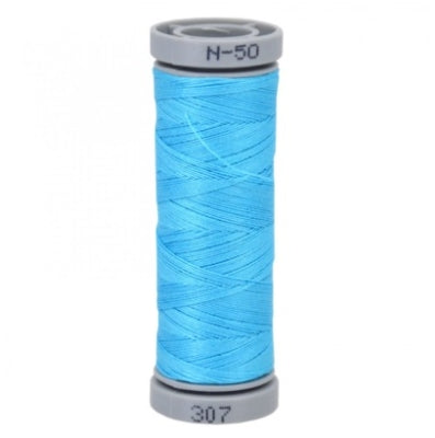 Presencia 50 wt. 3 Ply Cotton Sewing Thread - Medium Electric Blue