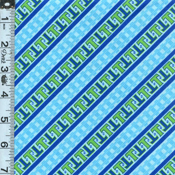 Steam Team Express - Geo Stripe Blue