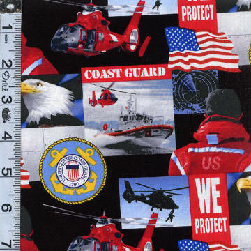 Military - Coast Guard Black